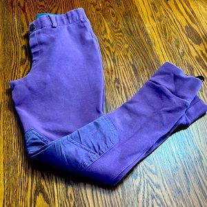 riding breeches with knee pad